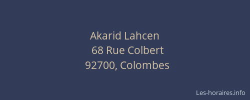Akarid Lahcen