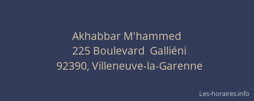 Akhabbar M'hammed
