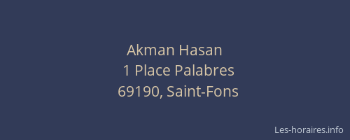 Akman Hasan