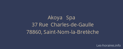 Akoya   Spa
