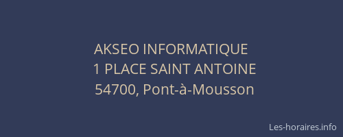 AKSEO INFORMATIQUE