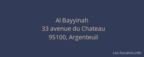 Al Bayyinah
