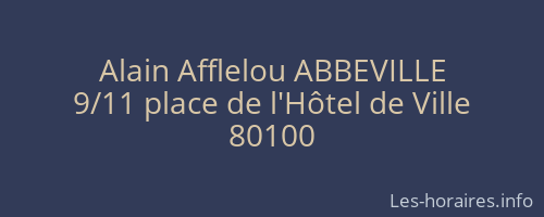Alain Afflelou ABBEVILLE