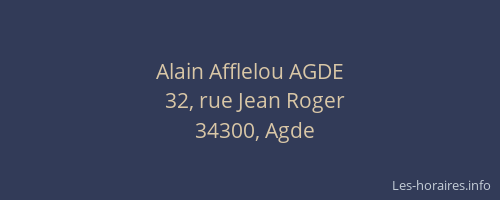 Alain Afflelou AGDE