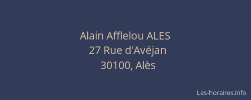 Alain Afflelou ALES