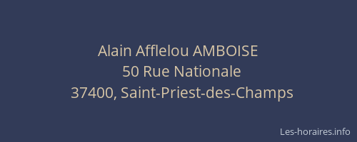 Alain Afflelou AMBOISE