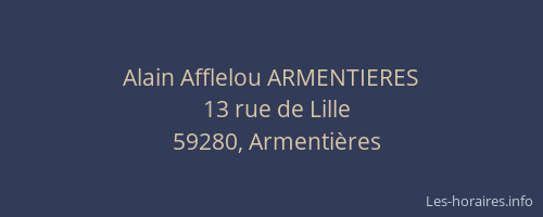 Alain Afflelou ARMENTIERES