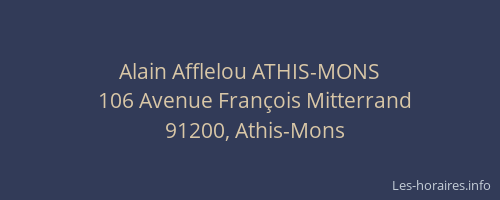 Alain Afflelou ATHIS-MONS