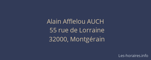 Alain Afflelou AUCH