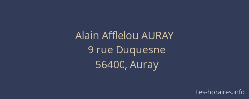 Alain Afflelou AURAY