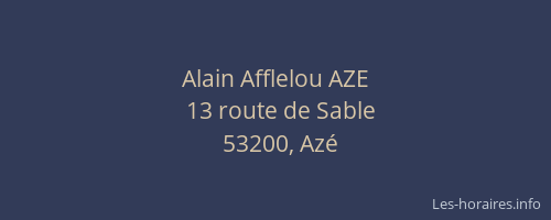 Alain Afflelou AZE