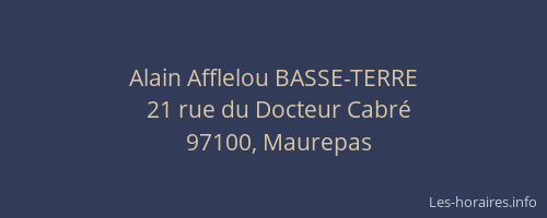 Alain Afflelou BASSE-TERRE