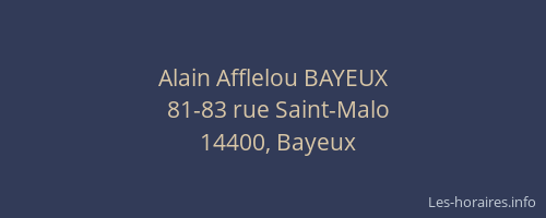 Alain Afflelou BAYEUX