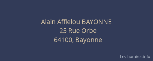 Alain Afflelou BAYONNE