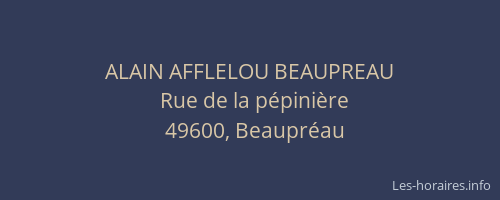 ALAIN AFFLELOU BEAUPREAU
