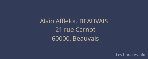 Alain Afflelou BEAUVAIS