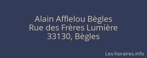 Alain Afflelou Bègles