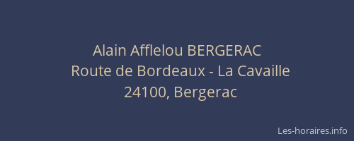 Alain Afflelou BERGERAC