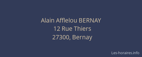 Alain Afflelou BERNAY