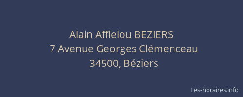 Alain Afflelou BEZIERS