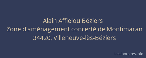 Alain Afflelou Béziers