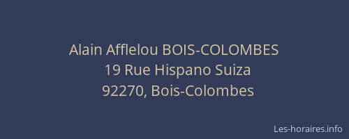 Alain Afflelou BOIS-COLOMBES