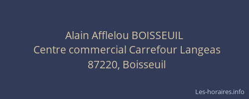 Alain Afflelou BOISSEUIL