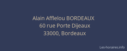 Alain Afflelou BORDEAUX