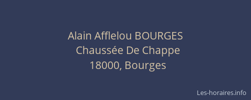 Alain Afflelou BOURGES