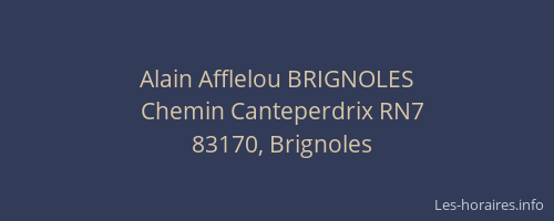 Alain Afflelou BRIGNOLES