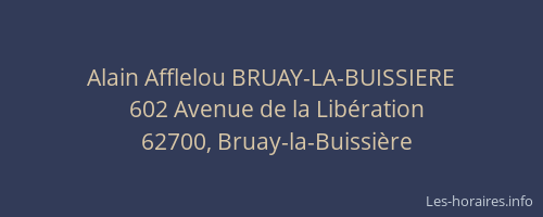 Alain Afflelou BRUAY-LA-BUISSIERE