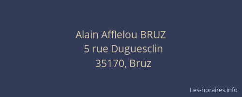 Alain Afflelou BRUZ
