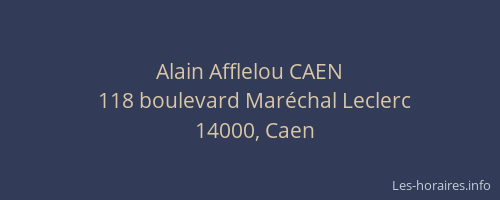 Alain Afflelou CAEN