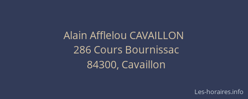 Alain Afflelou CAVAILLON
