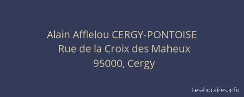 Alain Afflelou CERGY-PONTOISE