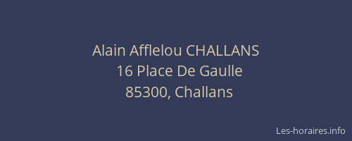 Alain Afflelou CHALLANS