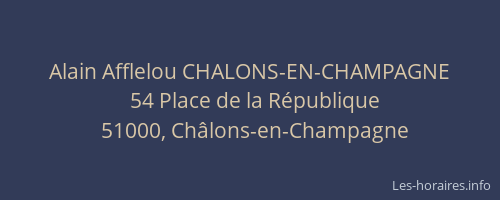 Alain Afflelou CHALONS-EN-CHAMPAGNE
