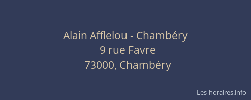 Alain Afflelou - Chambéry
