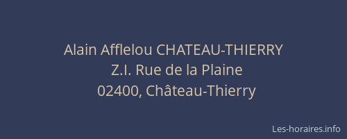 Alain Afflelou CHATEAU-THIERRY