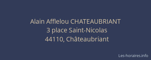Alain Afflelou CHATEAUBRIANT