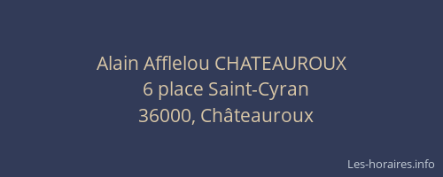 Alain Afflelou CHATEAUROUX