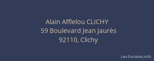 Alain Afflelou CLICHY
