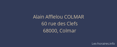 Alain Afflelou COLMAR