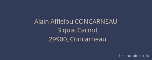 Alain Afflelou CONCARNEAU