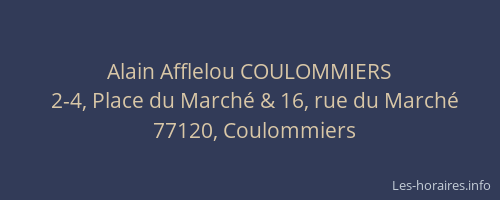 Alain Afflelou COULOMMIERS