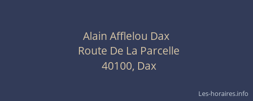 Alain Afflelou Dax
