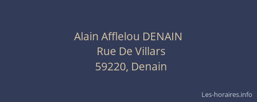Alain Afflelou DENAIN
