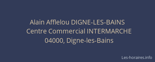 Alain Afflelou DIGNE-LES-BAINS