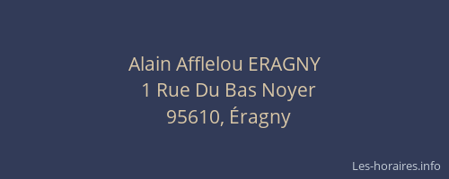 Alain Afflelou ERAGNY