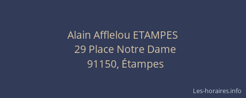 Alain Afflelou ETAMPES